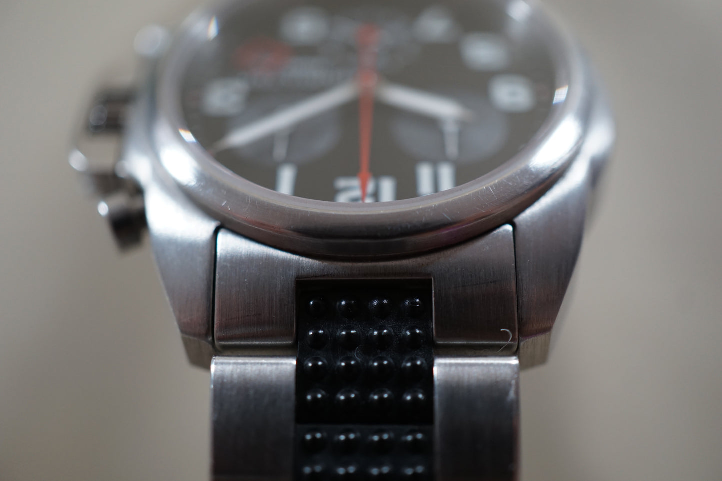 Hamilton Khaki 6303 Field Quartz Chronograph Crown Guard Midsize