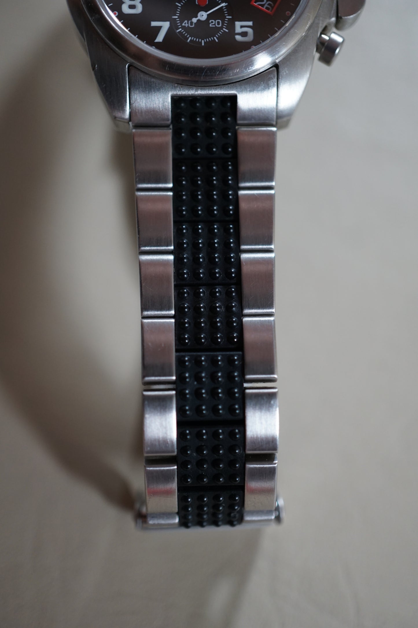 Hamilton Khaki 6303 Field Quartz Chronograph Crown Guard Midsize
