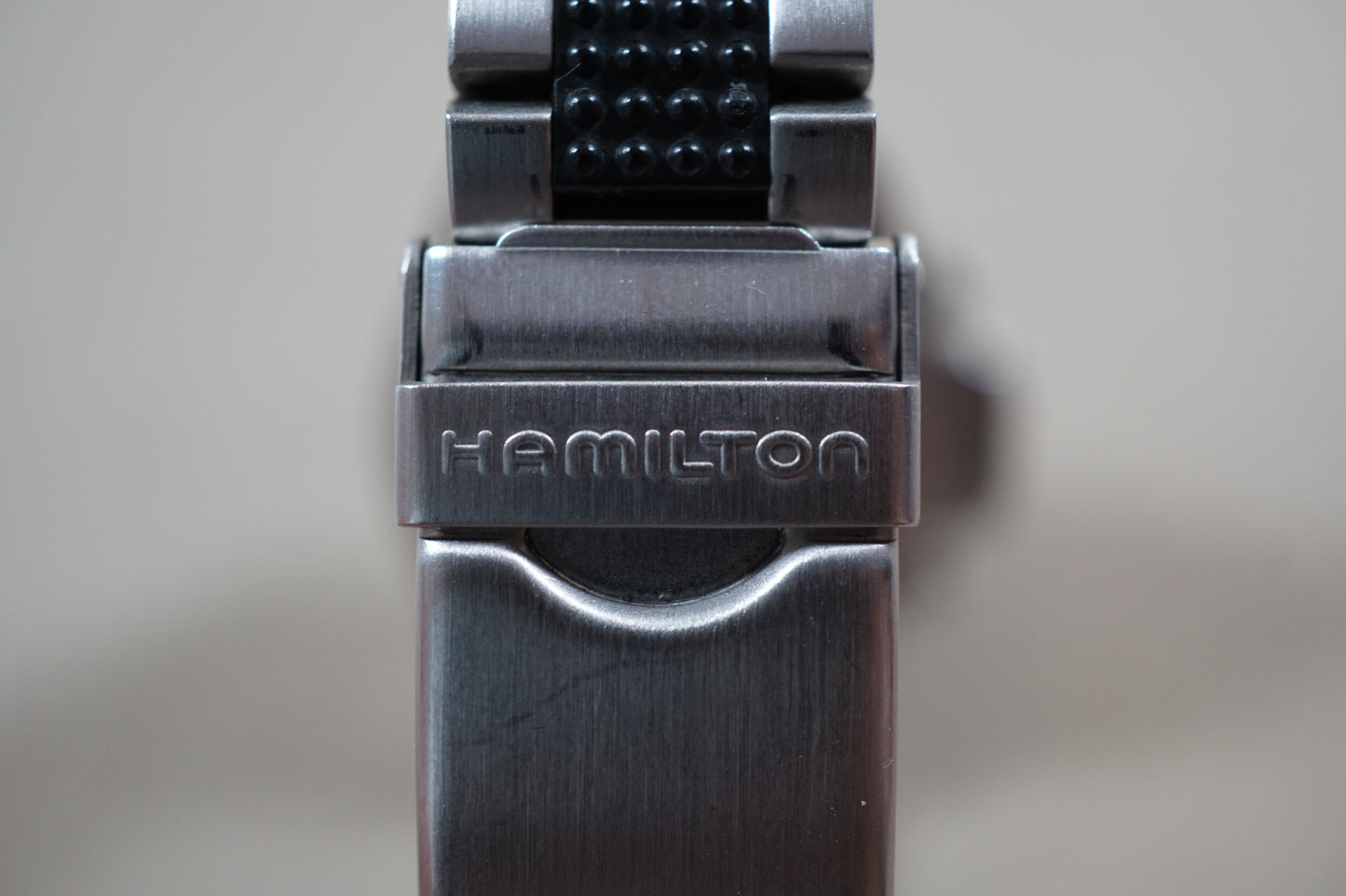 Hamilton Khaki 6303 Field Quartz Chronograph Crown Guard Midsize