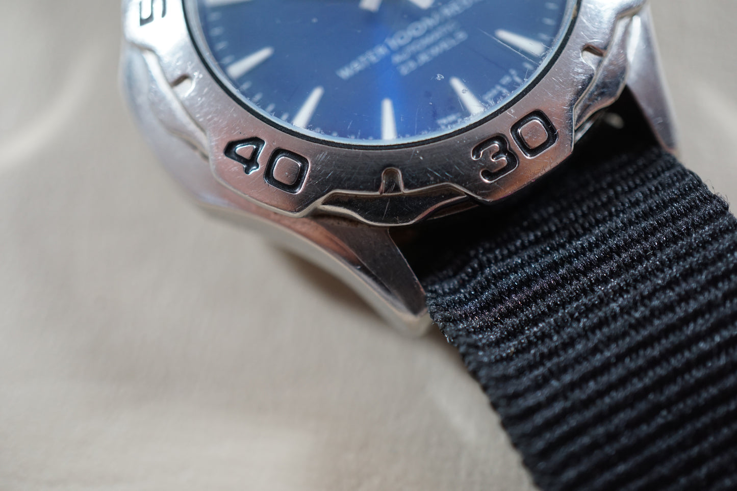 Seiko 5 Sports 7S36-00A0 Sunburst Blue Automatic