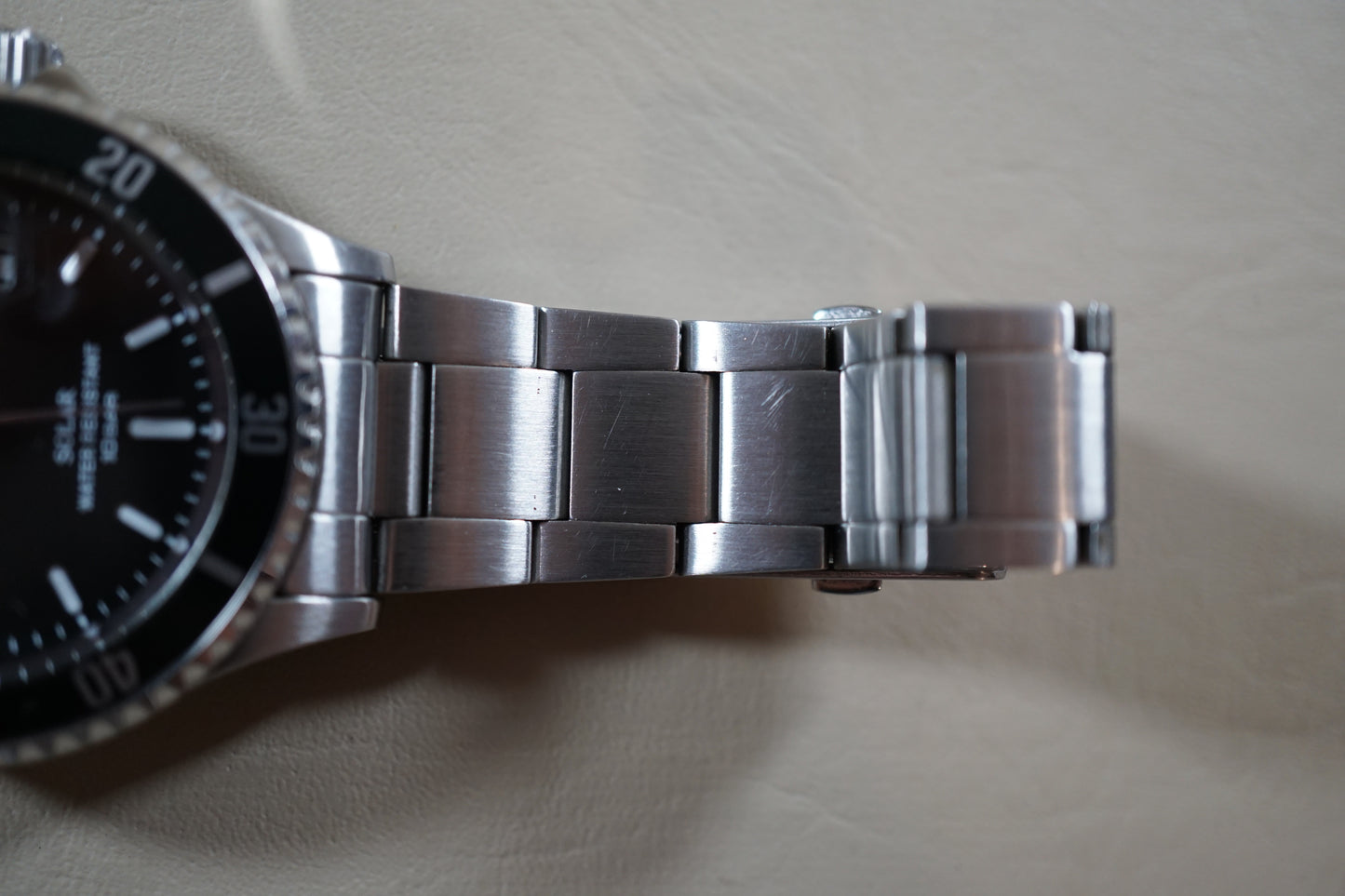 Seiko SZEV011 V157 Solar Submariner Limited Model Black