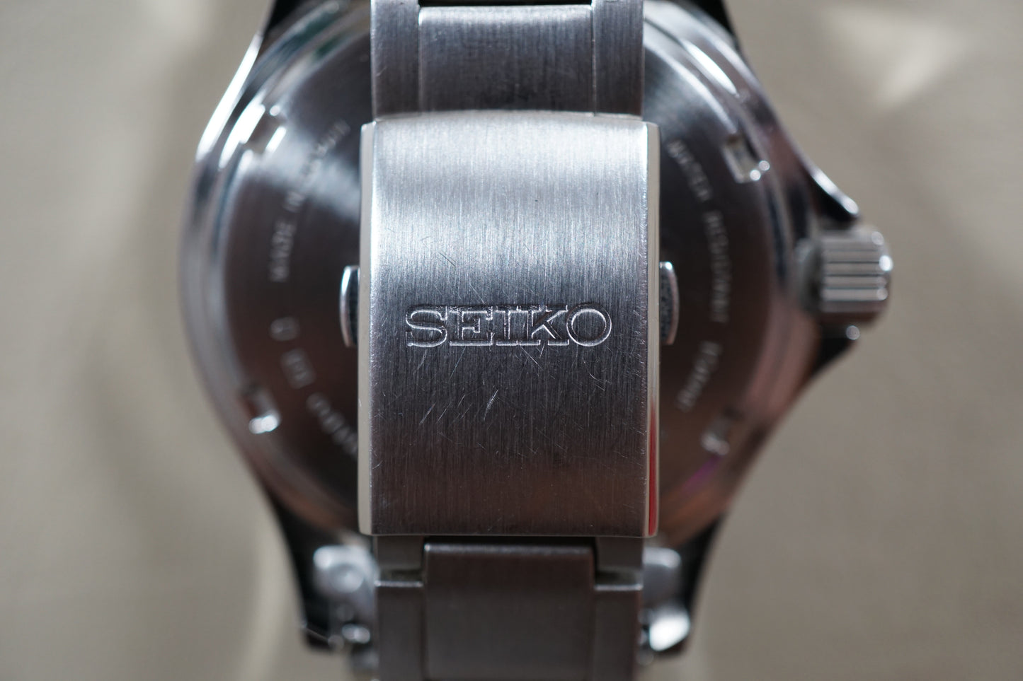 Seiko SZEV011 V157 Solar Submariner Limited Model Black