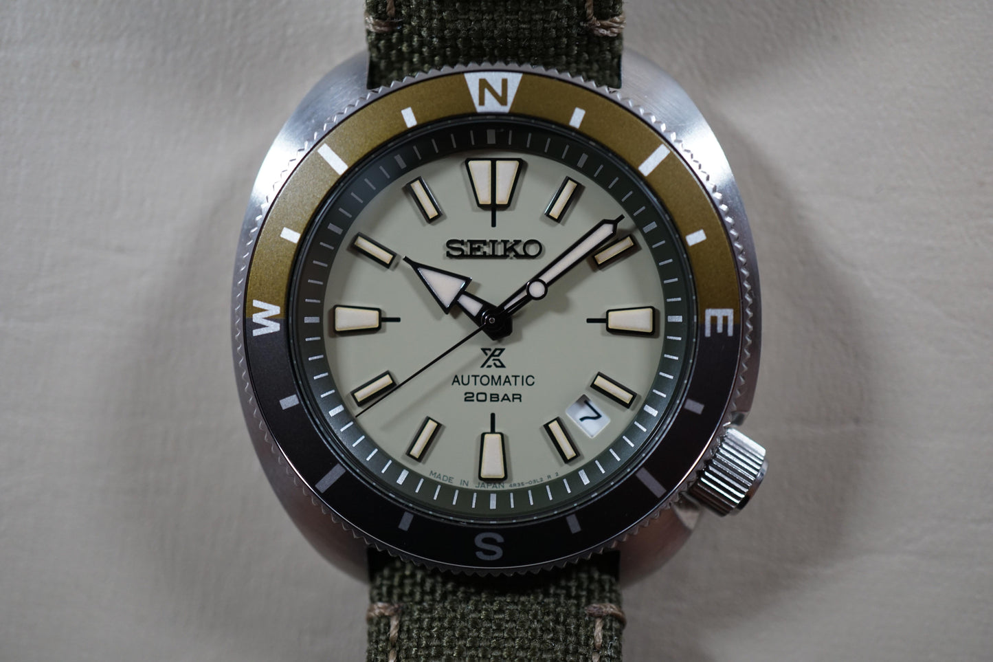 Seiko Prospex SBDY099 4R35 Green Fieldmaster Automatic