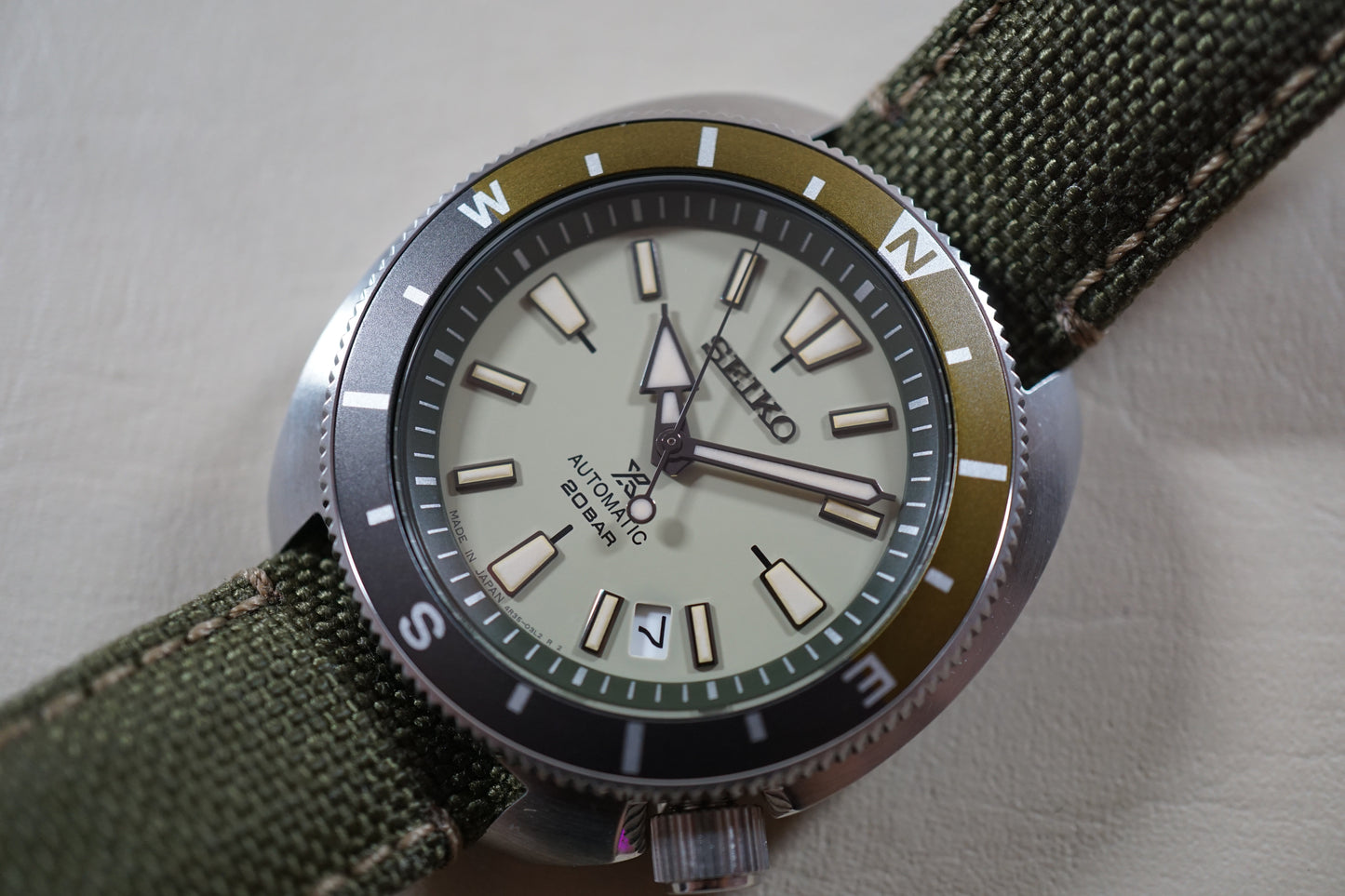 Seiko Prospex SBDY099 4R35 Green Fieldmaster Automatic