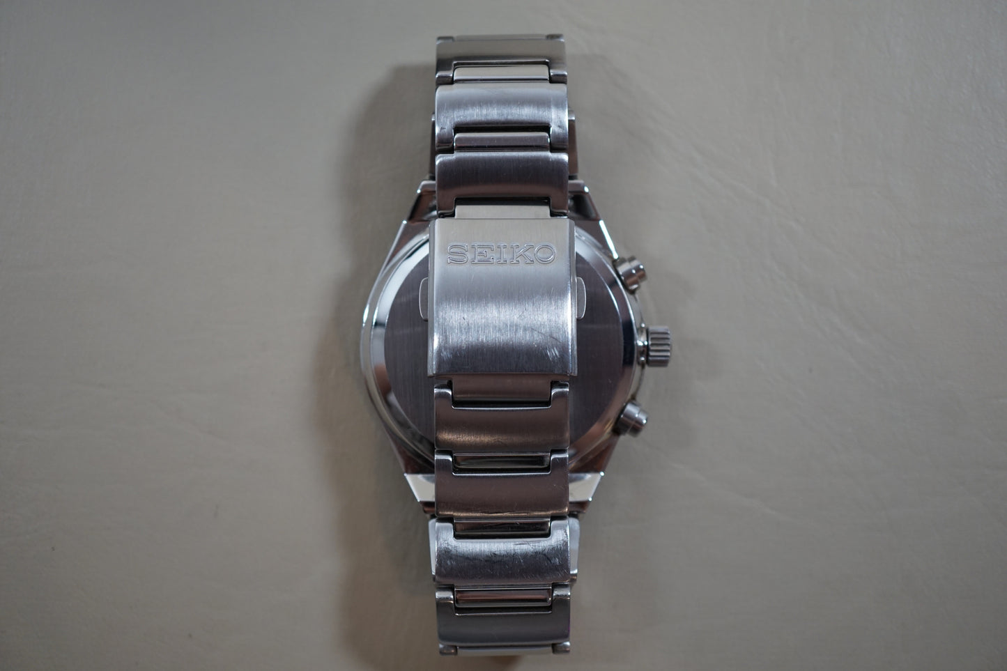Seiko Spirit SBPJ023 V195 Sapphire Blue Dial Solar Quartz