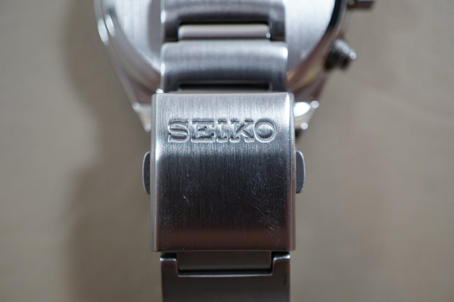 Seiko Spirit SBPJ023 V195 Sapphire Blue Dial Solar Quartz
