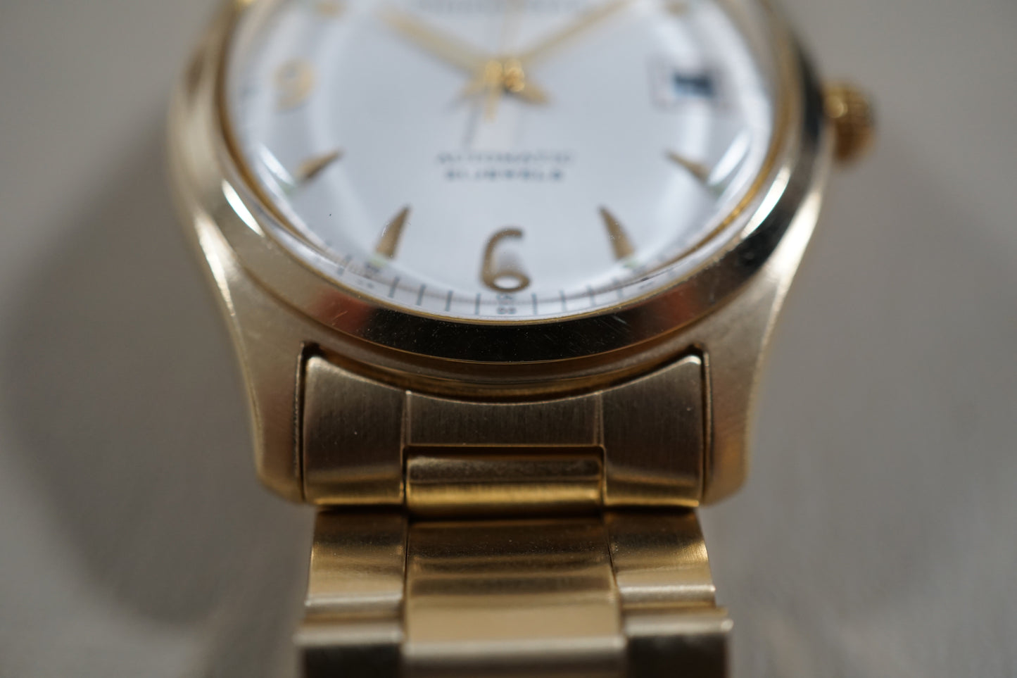 Orient Star PF00-A0-CS Gold Tone Silver Dial Explorer Automatic