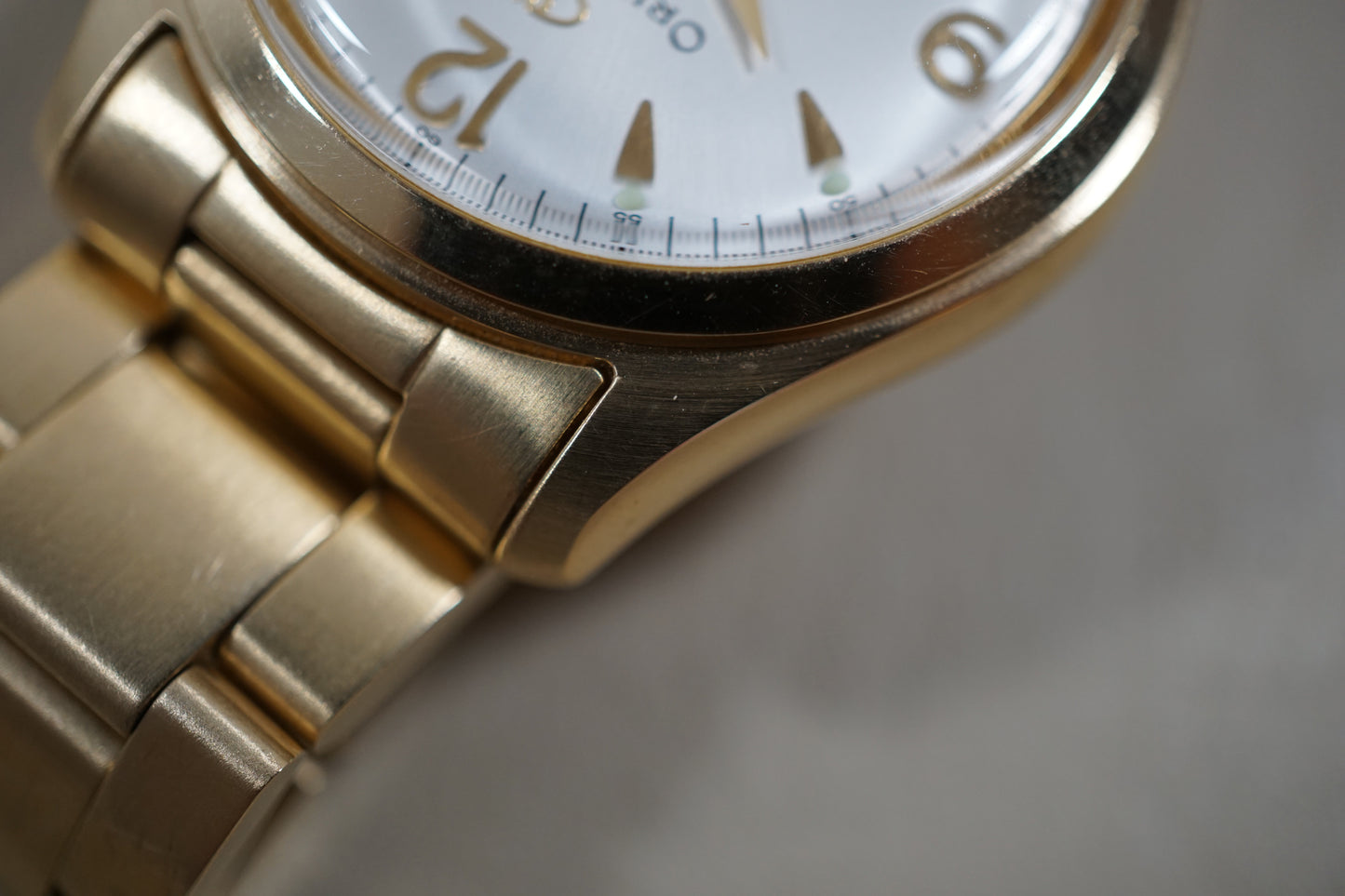 Orient Star PF00-A0-CS Gold Tone Silver Dial Explorer Automatic