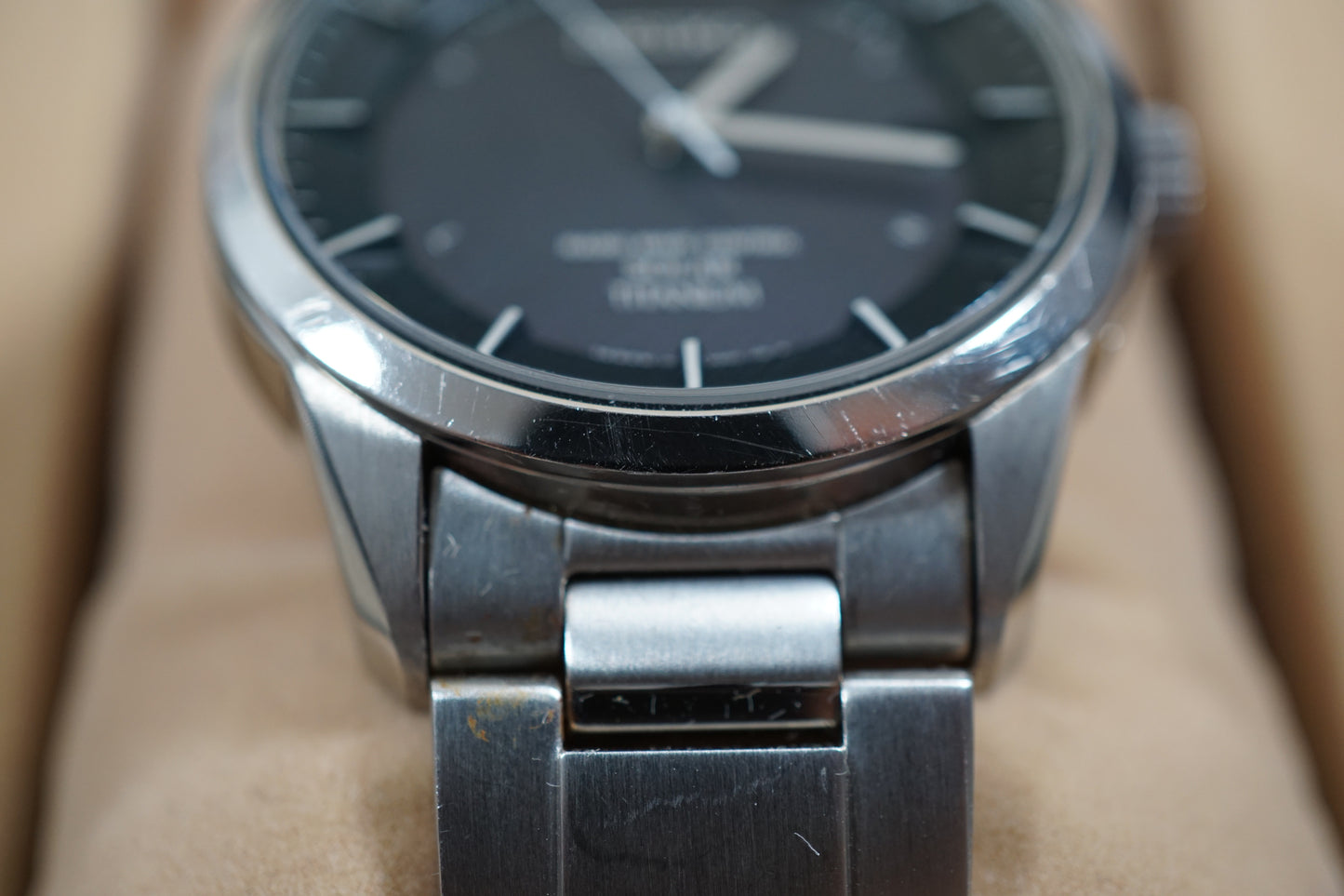 Seiko Spirit SBTM211 7B24 JDM Titanium Radio Solar Quartz