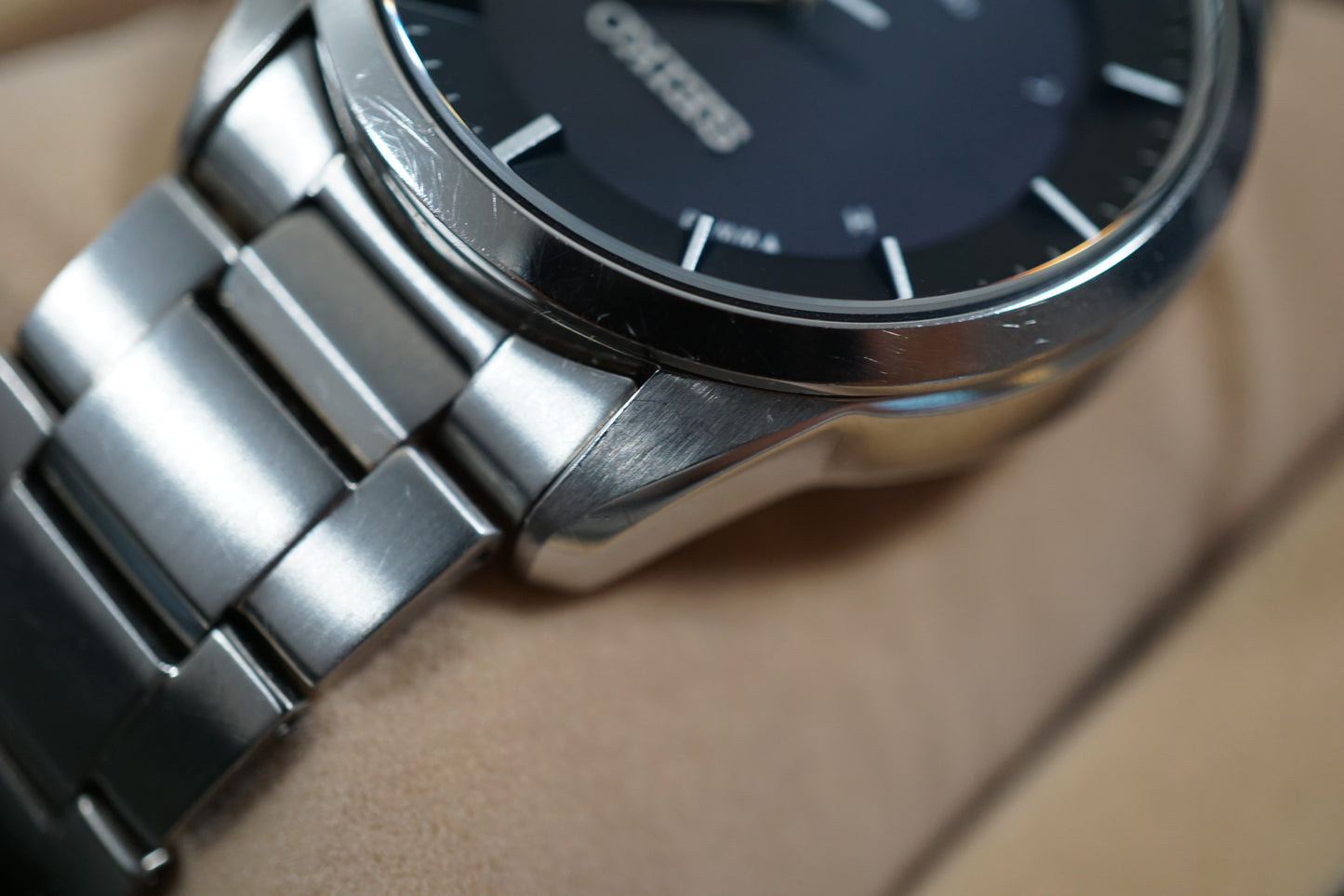 Seiko Spirit SBTM211 7B24 JDM Titanium Radio Solar Quartz