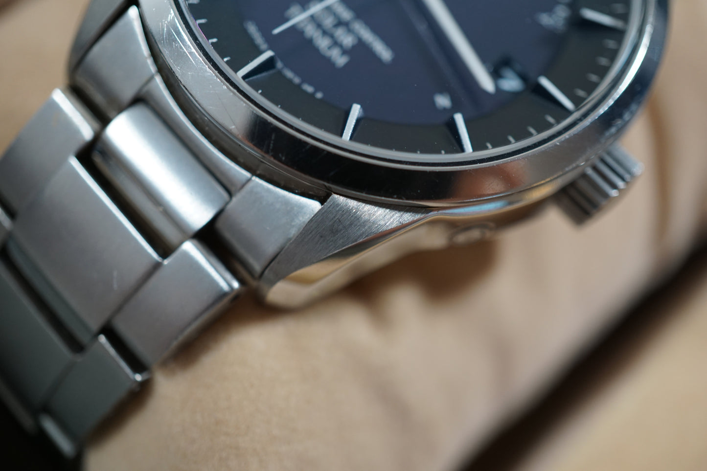 Seiko Spirit SBTM211 7B24 JDM Titanium Radio Solar Quartz