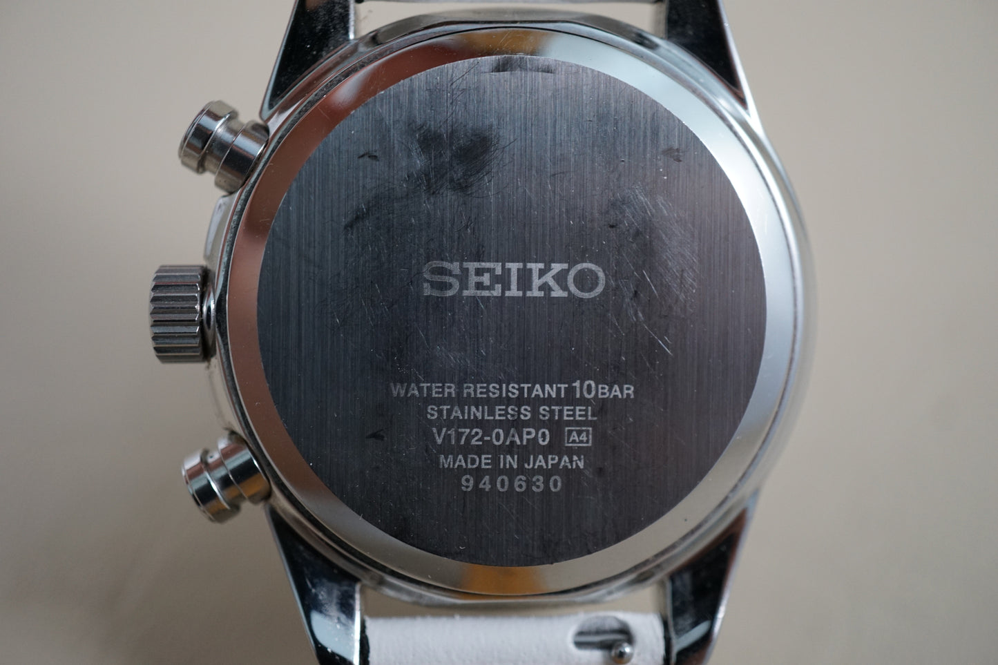 Seiko Spirit SBPY119 V172 Selection Solar Chronograph Black