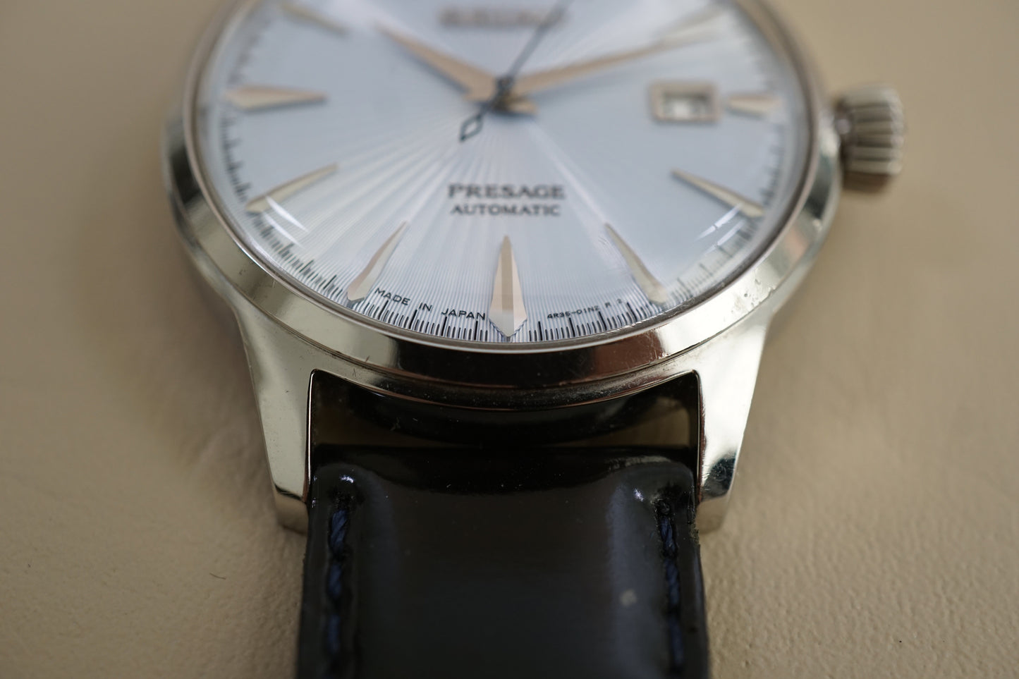 Seiko Presage SRPB43J1 4R35 Cocktail Time Skydiving Automatic