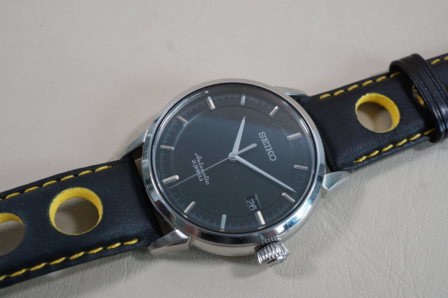 Seiko Presage SARX023 6R15 Rare Black Dial Automatic