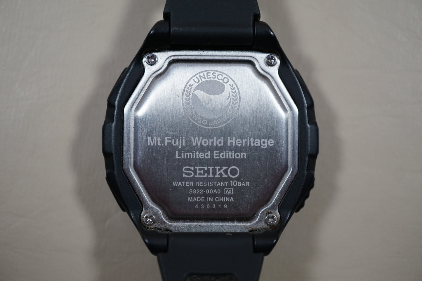 Seiko Prospex SBEB009 S822 Solar Digital Alpinist Mt. Fuji Edition