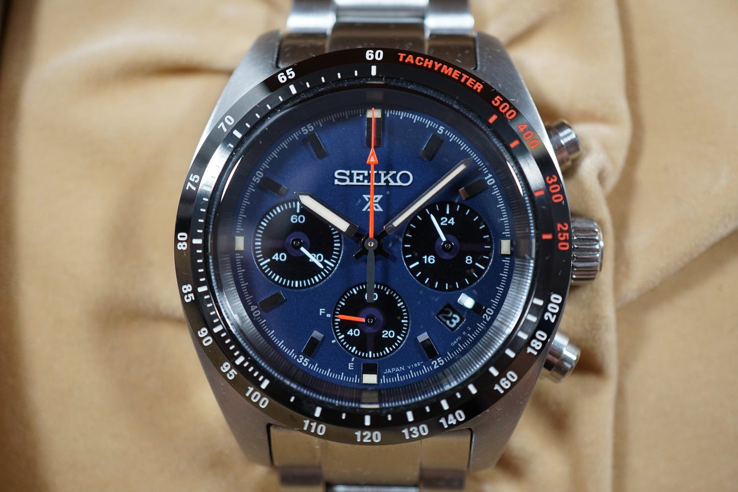 Seiko Prospex SBDL087 V192 Speedtimer Solar Chronograph