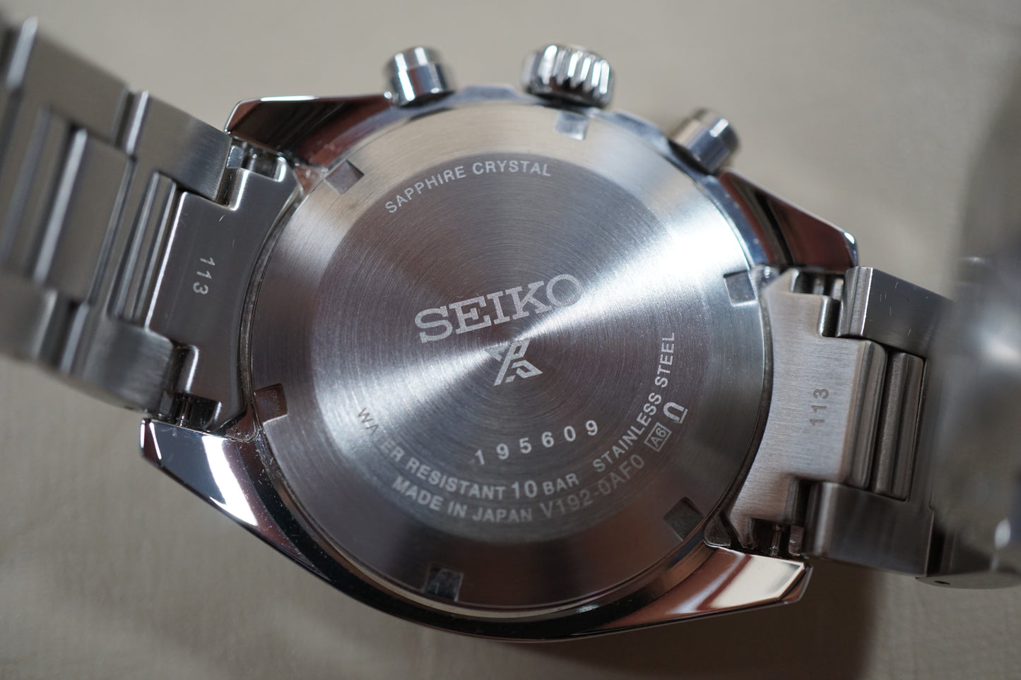 Seiko Prospex SBDL087 V192 Speedtimer Solar Chronograph