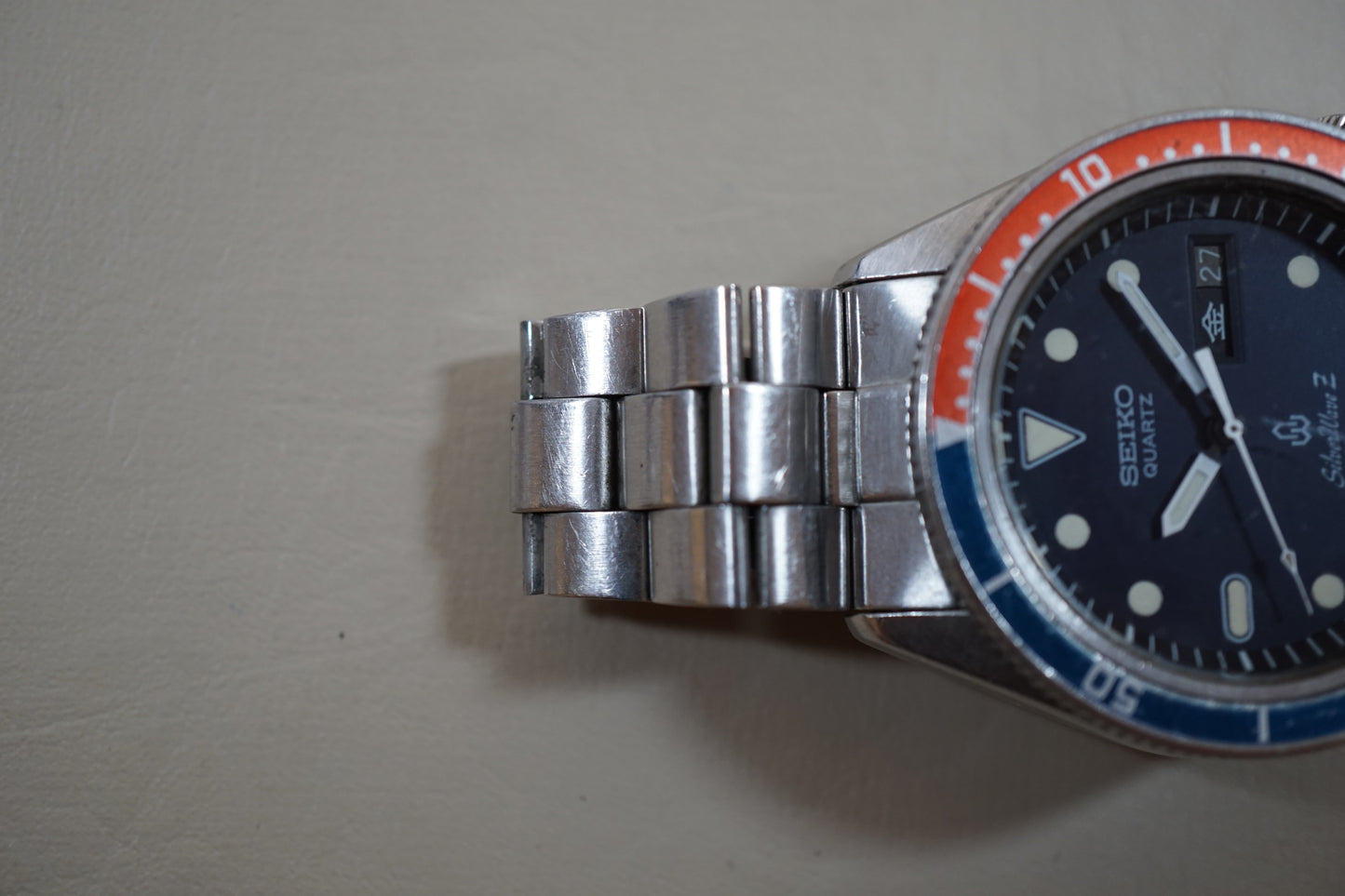 Vintage 1978 Seiko 7546-606A SilverWave Z Pepsi JDM Quartz